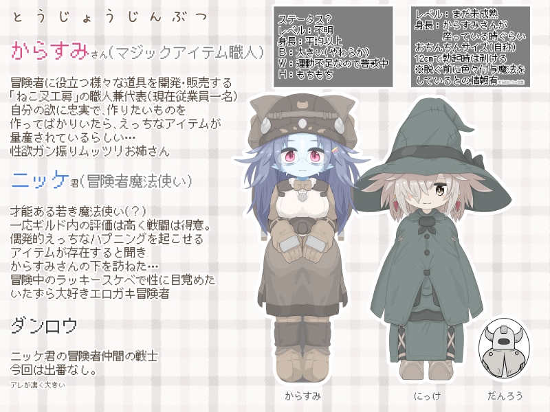 脱衣アイテムが暴発して粗チンバレしちゃった子にお詫びで気持ちいいコトしてあげるお話