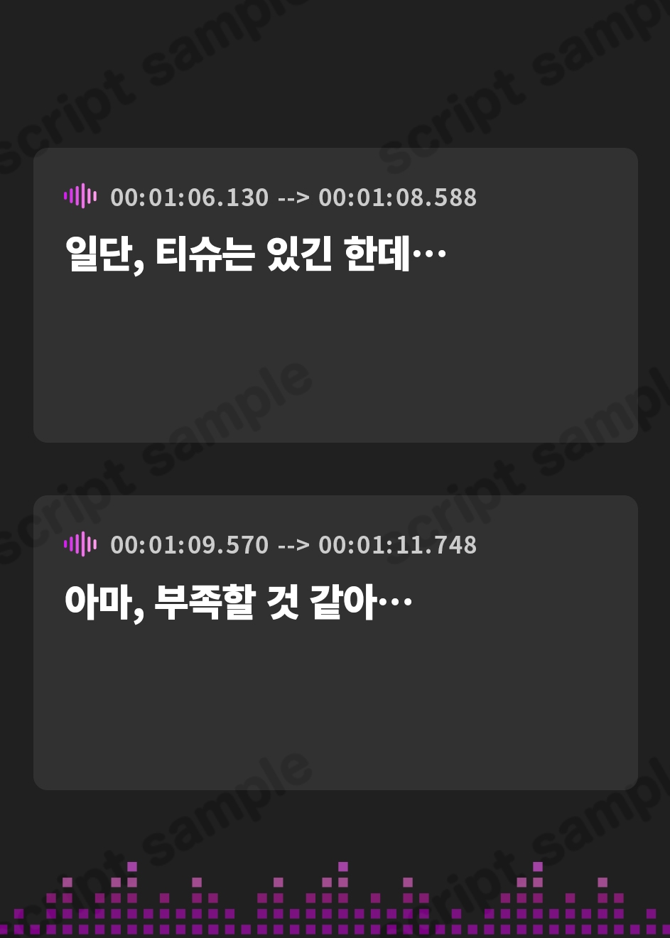 【韓国語版】お祭りの仮説トイレが長蛇の列で…〜実録体験談〜