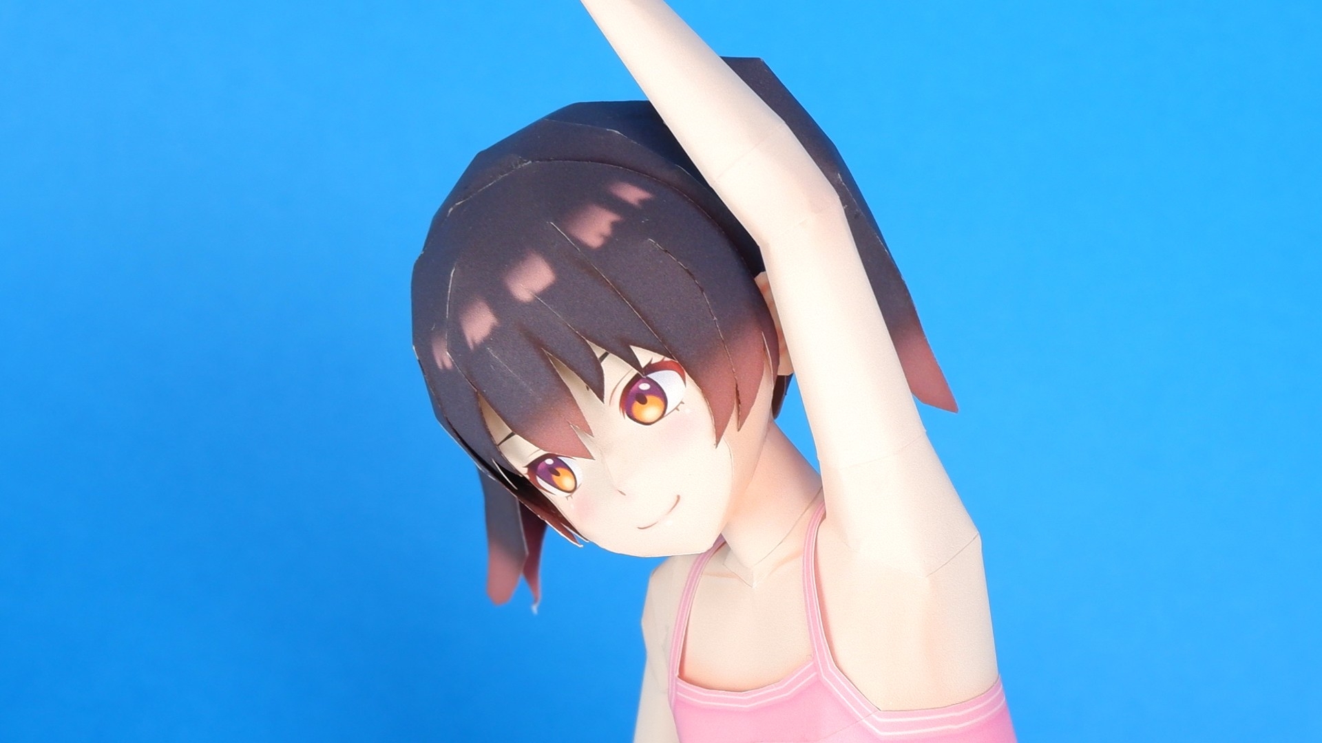 ペーパーフィギュア『たいそうのじかん』