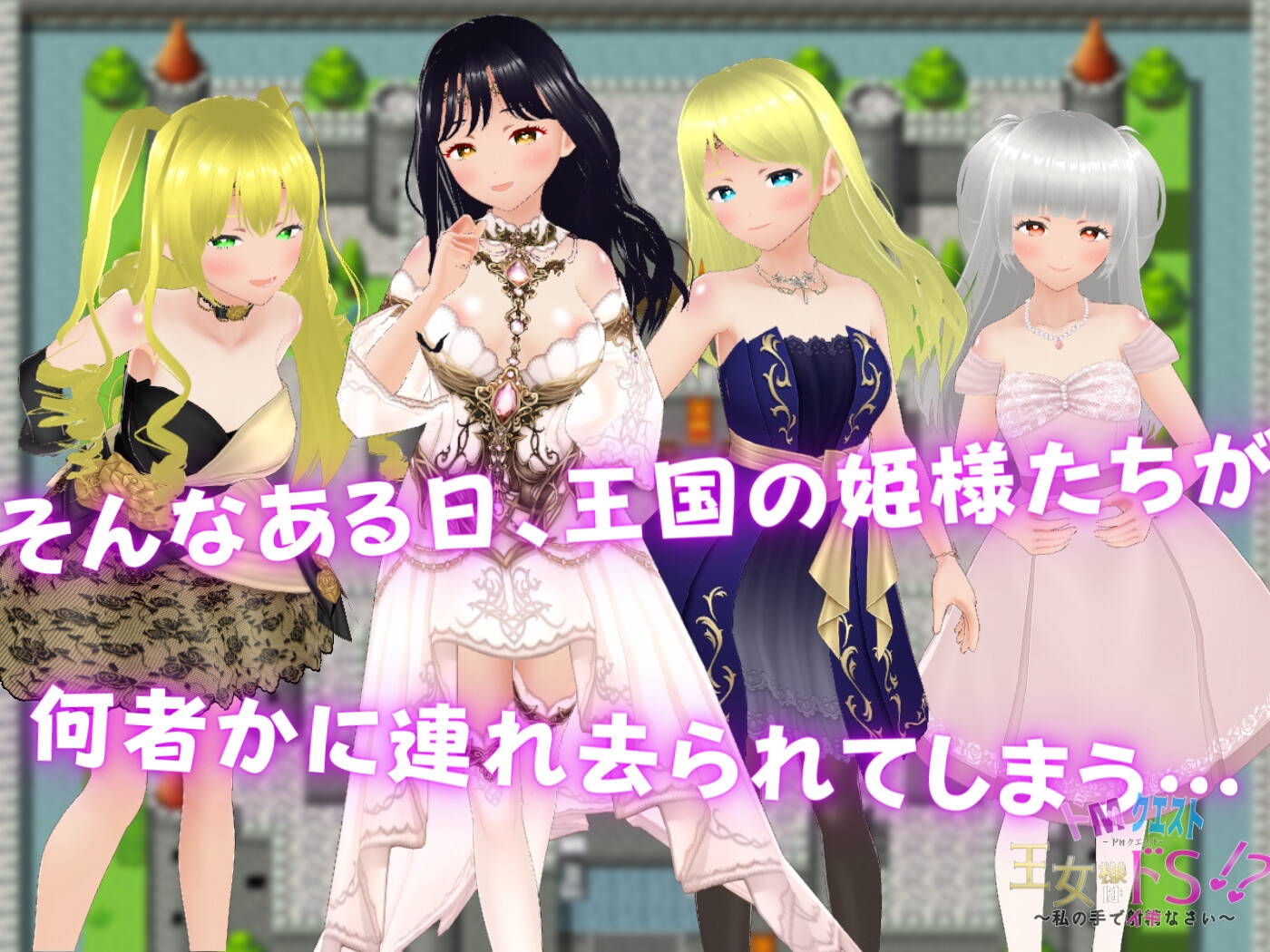 ドМクエスト 王女様はドS!? ～私の手でイキなさい～