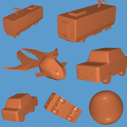 STLデータ 7種類