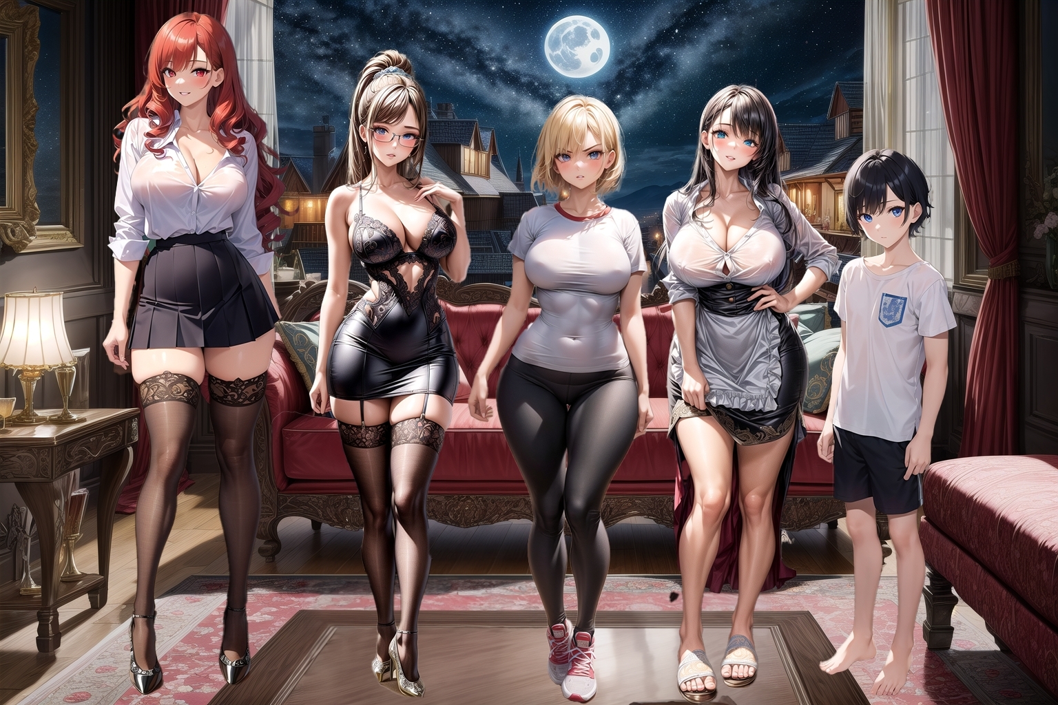 丈夫患了勃起功能障碍后欲求不满的母亲看上了儿子的肉棒