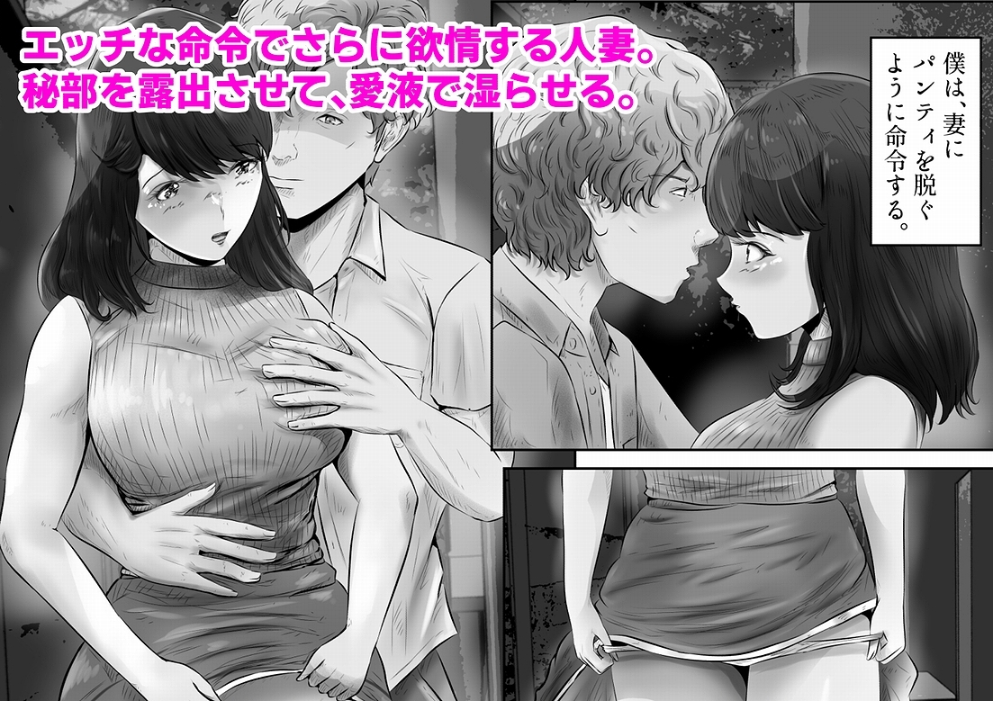 路地裏で中出しセックスするのが大好きな僕の妻の話