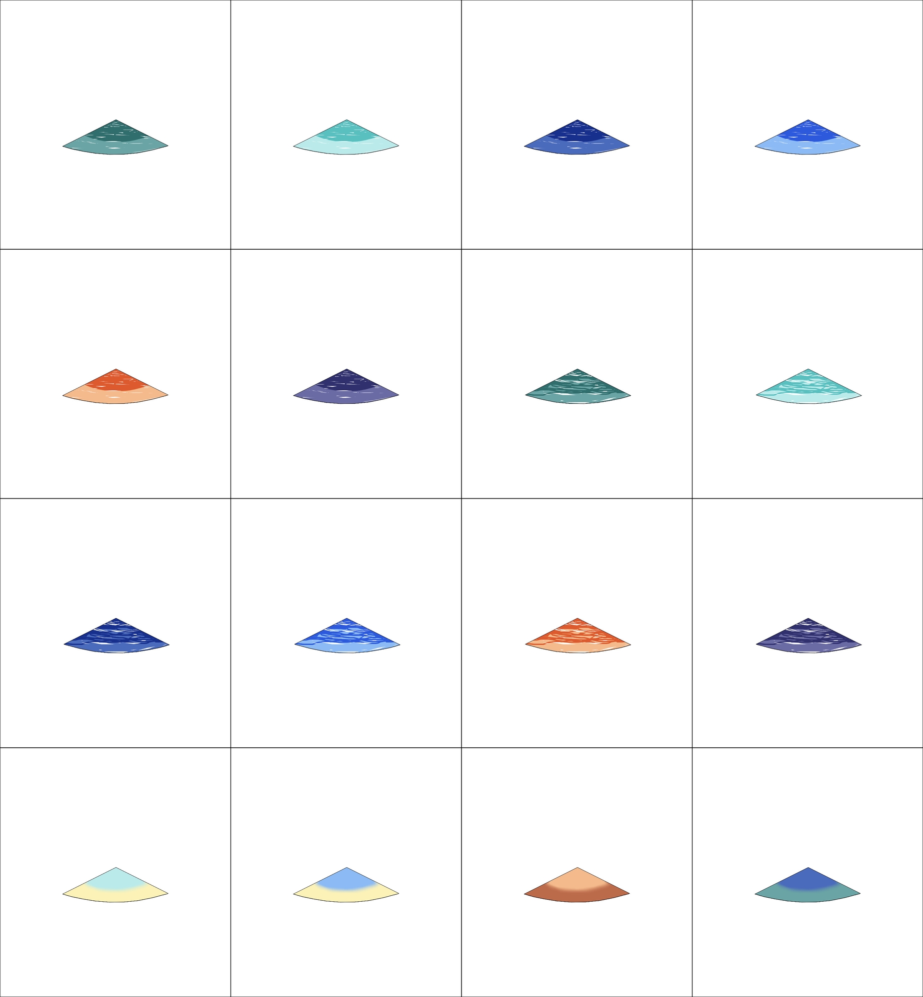 【画像素材】ジオラマ:地面1種+道1種+湖1種+空1種/全31枚
