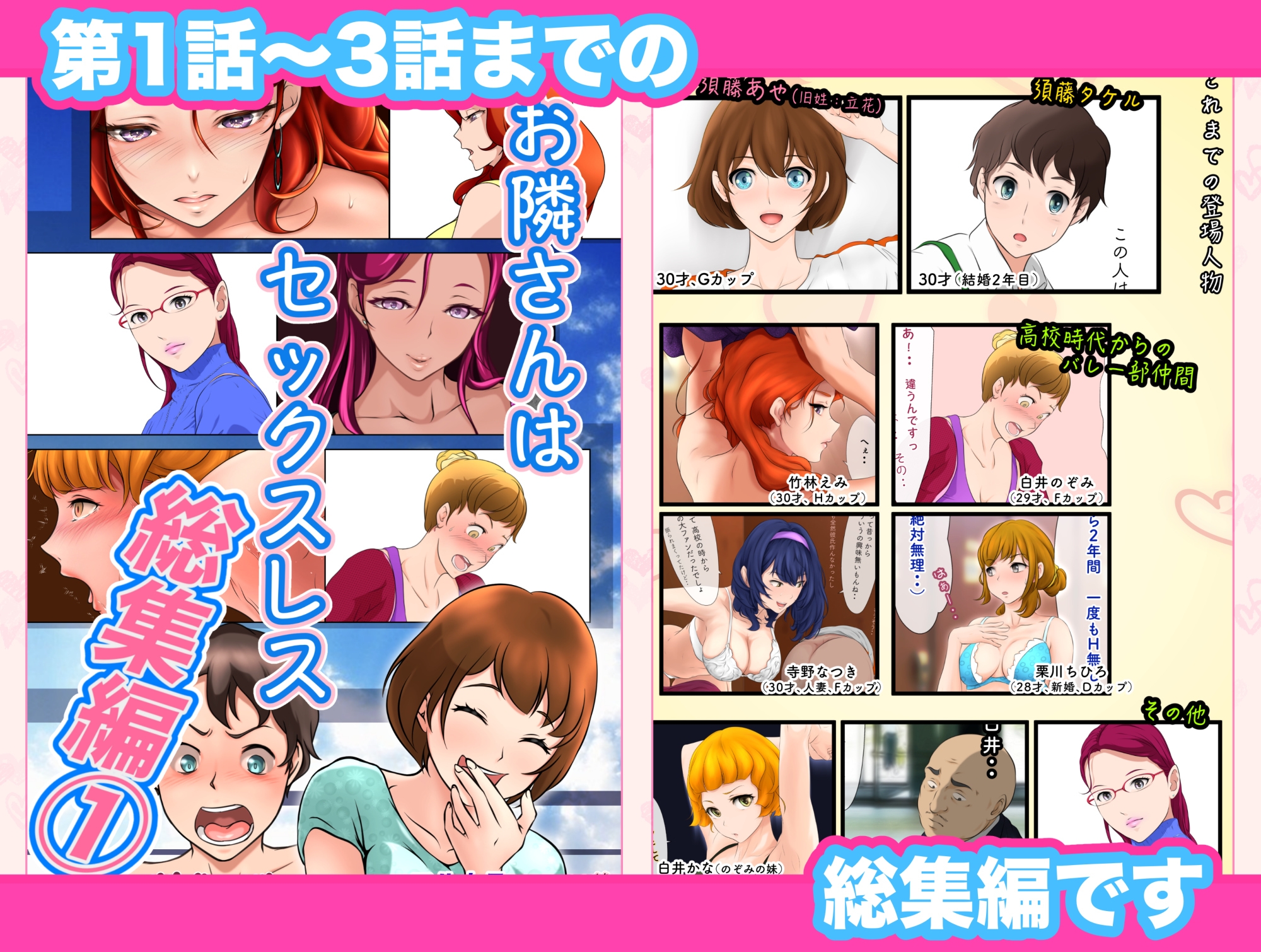 お隣さんは セックス・レス 総集編(1)[1話〜3話]