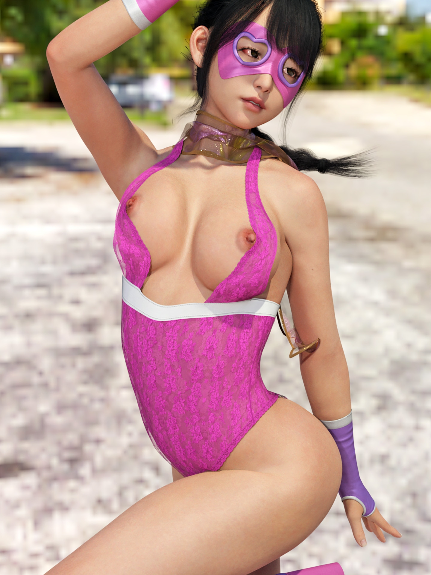 マスクヒロイン 桜 CG集