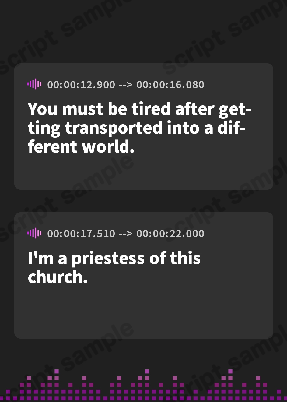 【英語版】【全編あまあま】あまトロ聖女♪～安眠しながらお射精できる♪～あまあま女神官さまの癒したっぷり超密着濃密えっち♪【KU100】