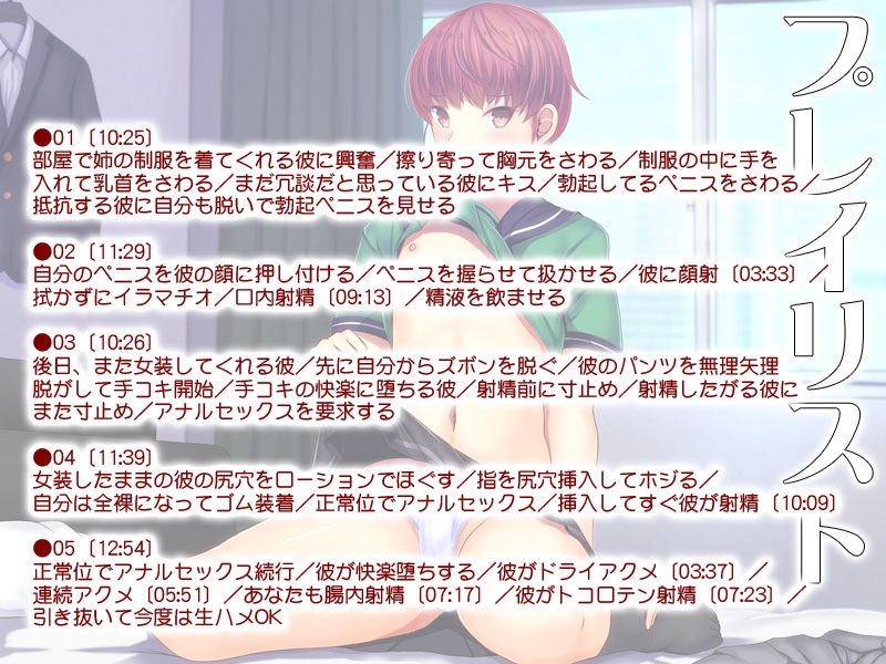 媚男子06:友だちのオンナにされる女装子ちゃん