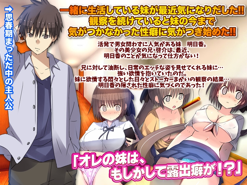よし!妹の露出願望は秘密しておこう(汗)