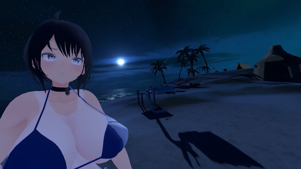 メスガキとビーチでえっち/しこしこ・フェラ・パイズリ・パイズリフェラ・キス・正常位・オナニー【はっさくあかり035】