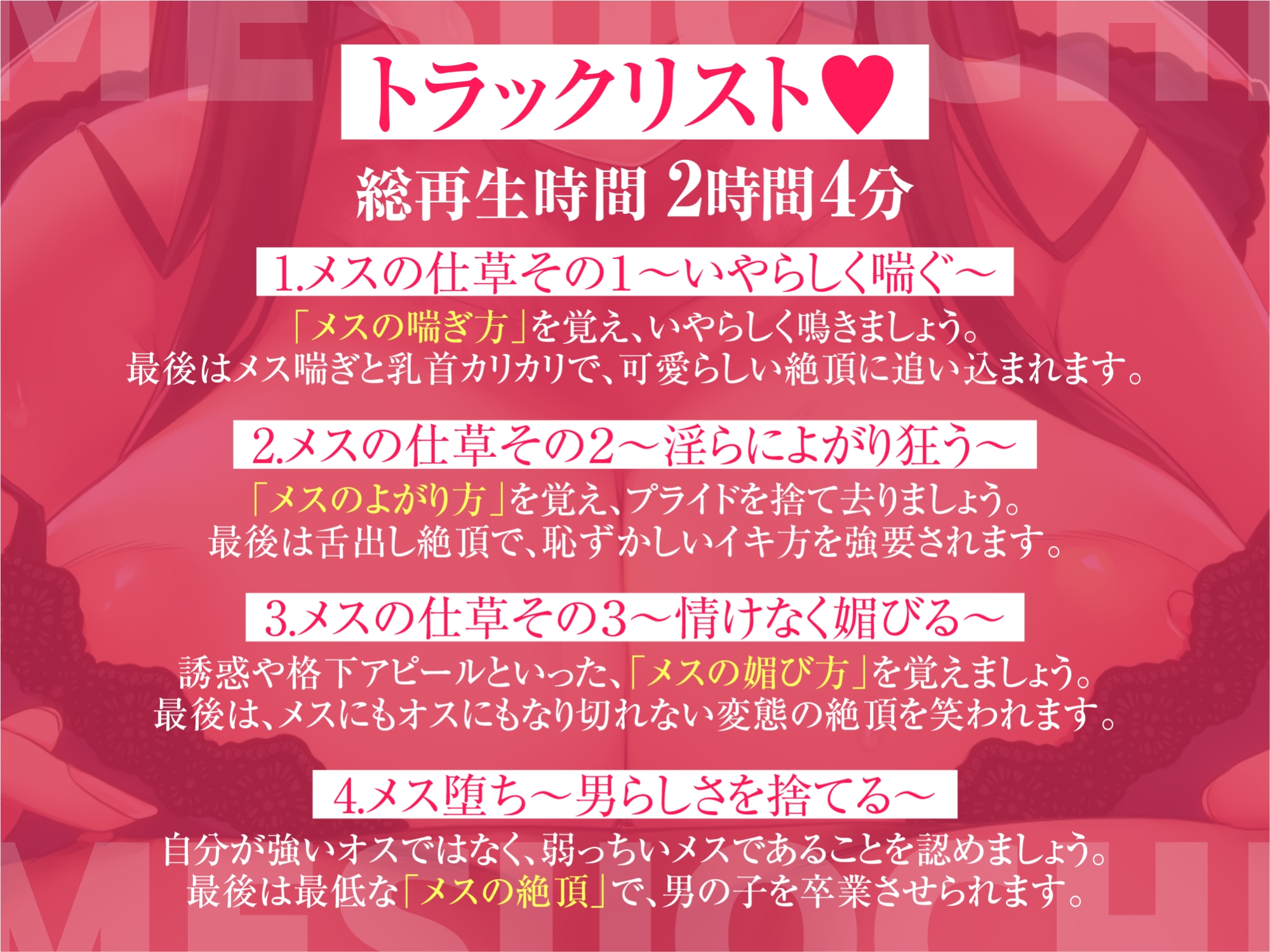 How to メス堕ち♪~乳首とちんぽでメスらしくイク♪~