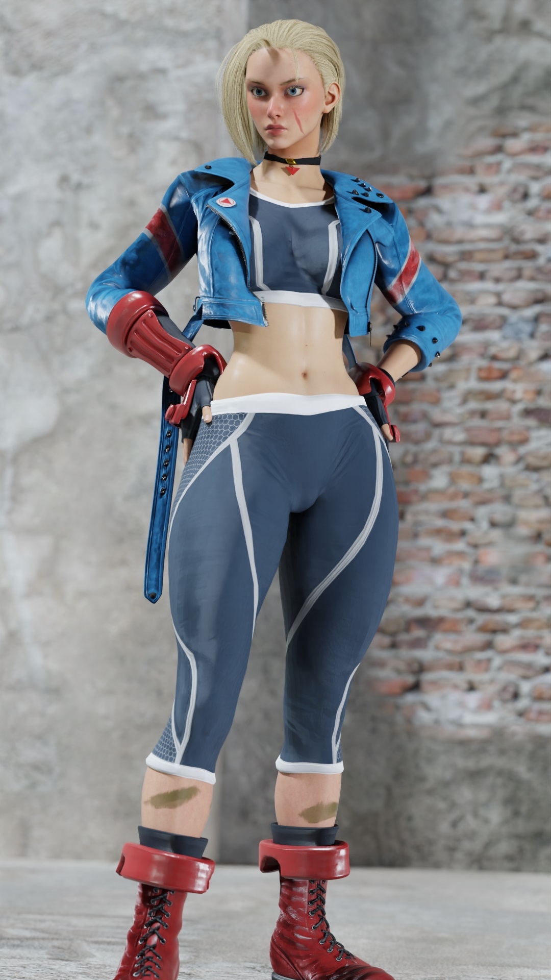 某格ゲー女性キャラCG集