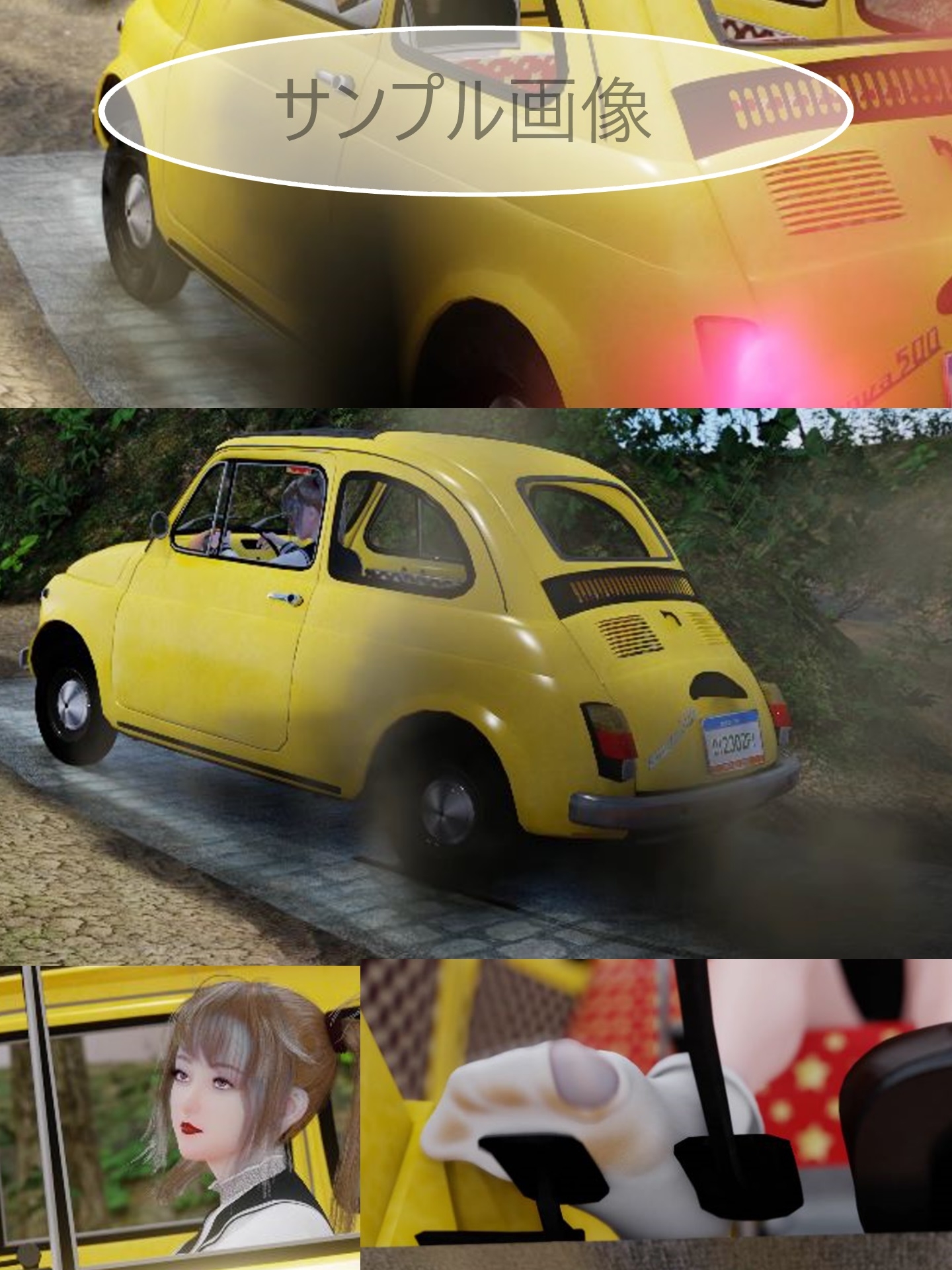 The Beautiful Girl in the Countryside -地方の美しい少女-