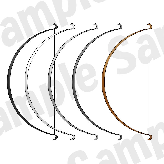 【画像素材】武器:セット3/7種/全35枚