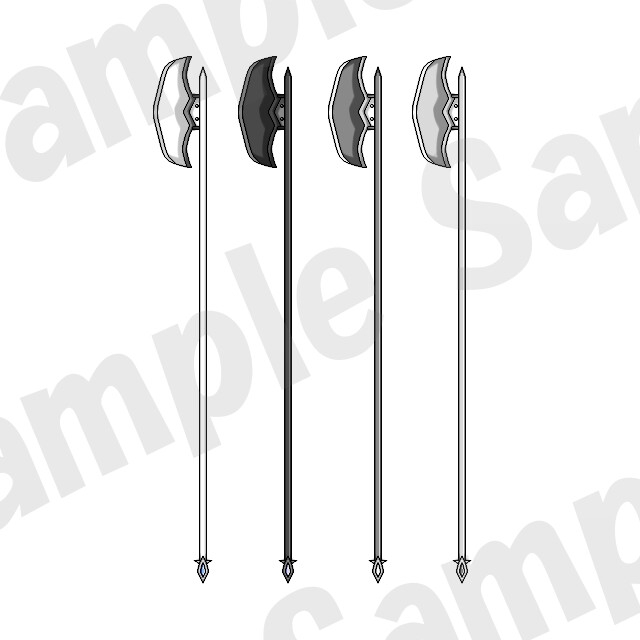 【画像素材】武器:セット3/7種/全35枚