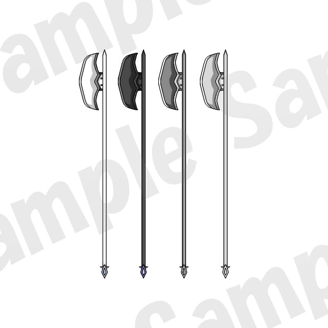 【画像素材】武器:セット3/7種/全35枚