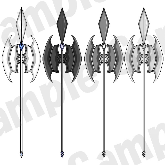 【画像素材】武器:セット3/7種/全35枚