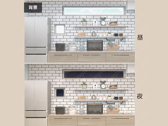 ナチュラルテイストなキッチン