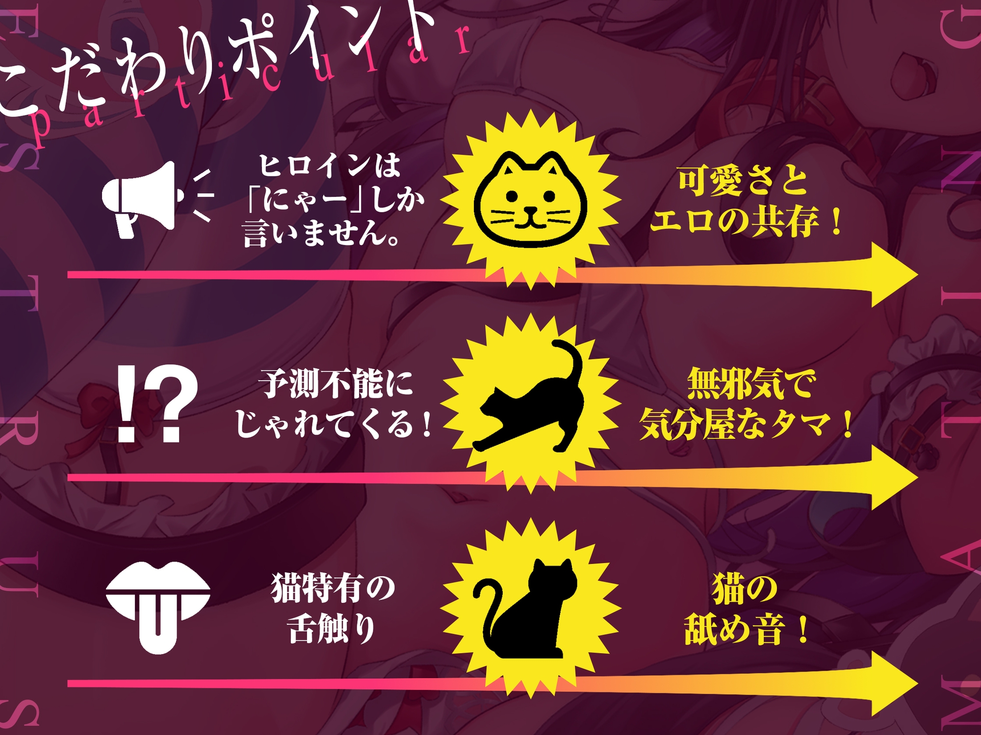 【全編「にゃー」しか言わない音声】ネコと一緒