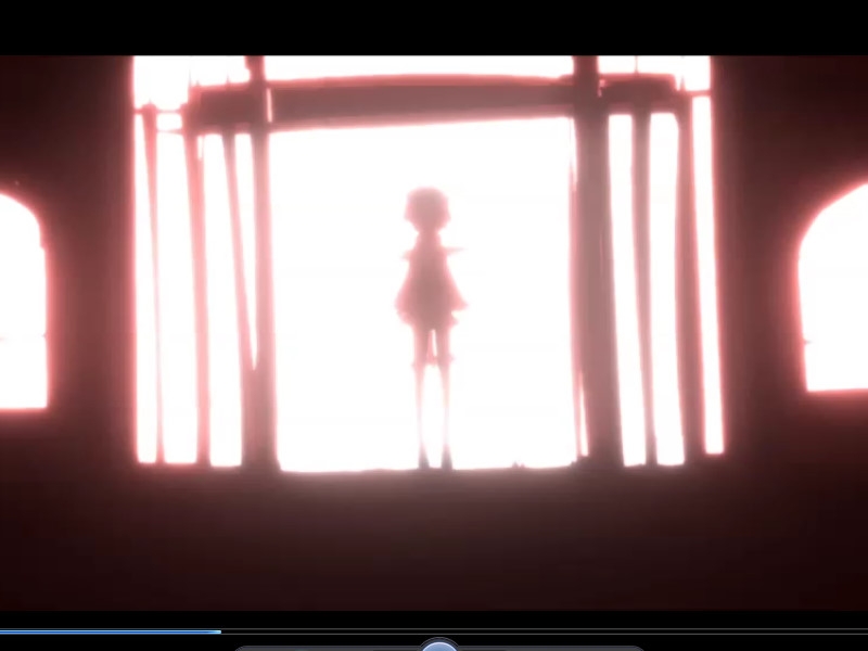 乱れた雷紅空を目指す少女