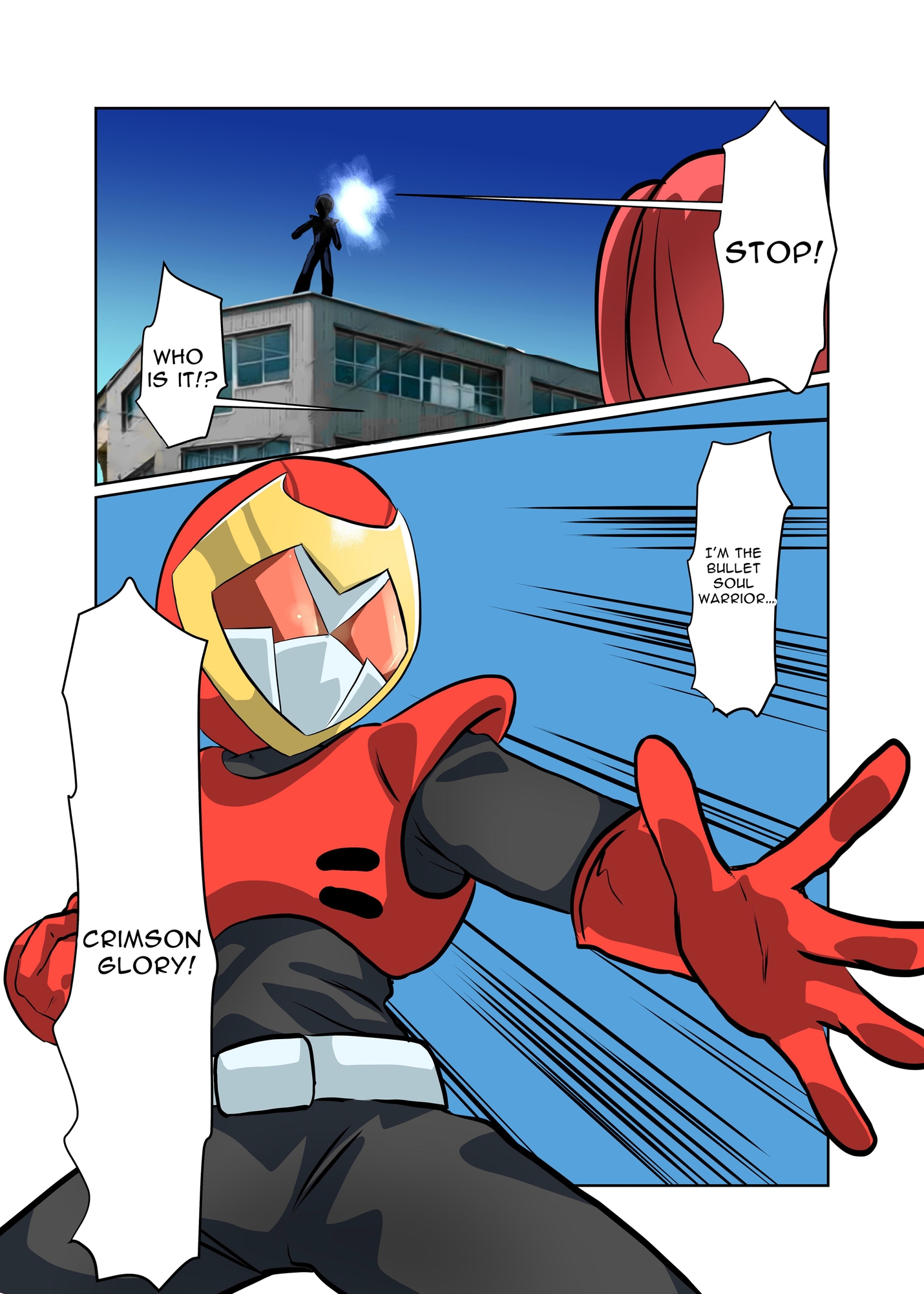 【英語版】弾魂戦士クリムゾングローリー