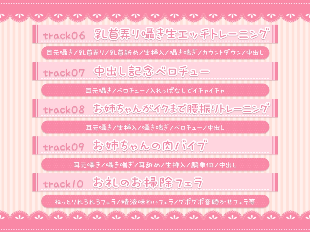 【耳元囁き】お耳も沢山気持ちよくなる!お姉ちゃんの甘やかしおちん〇んトレーニング♪【舐め音たっぷり】