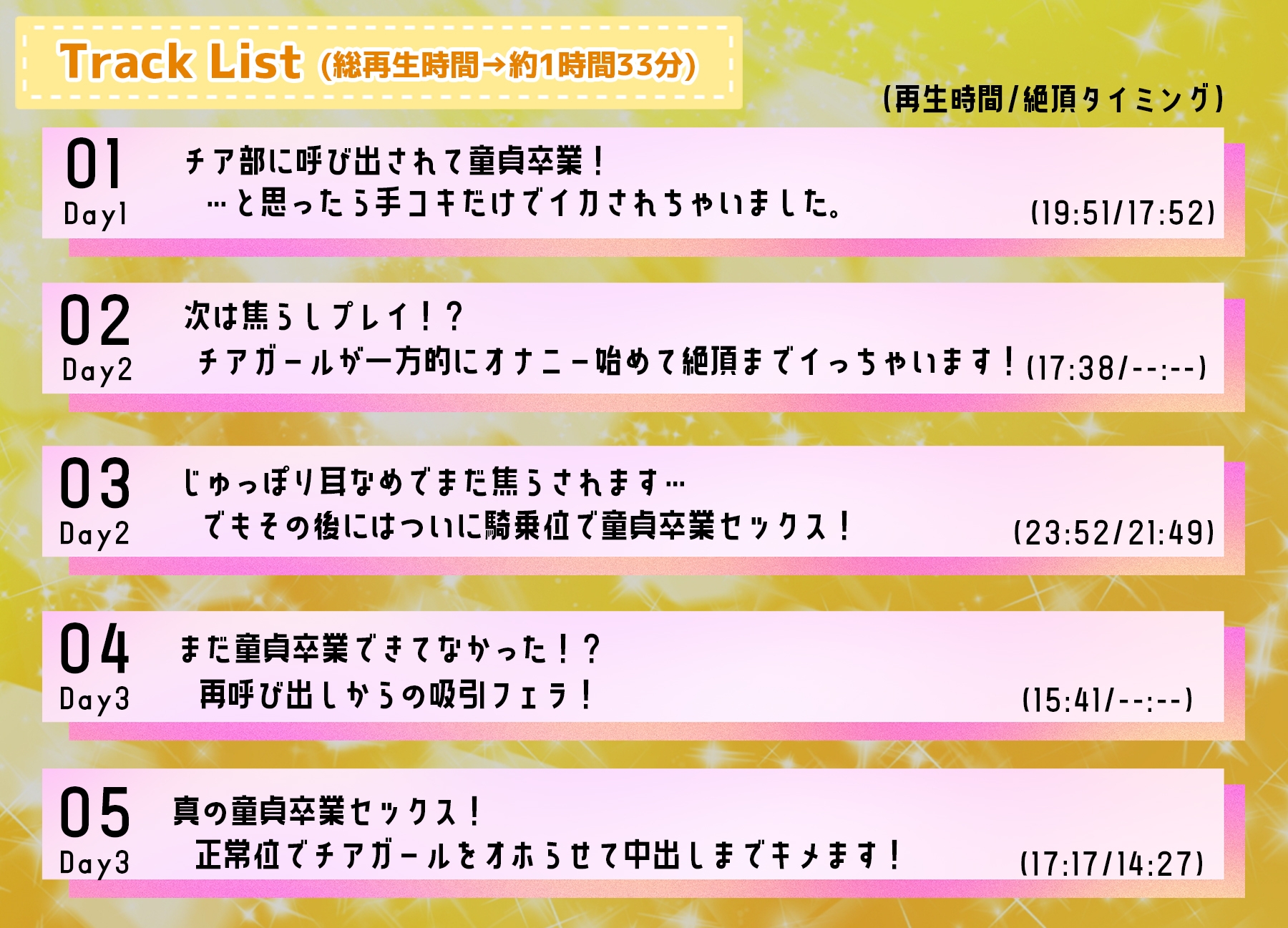 【期間限定308円】元気はつらつ!エッチなチアガールが童貞くんを応援しちゃいます!2年生の元気娘がセックスであなたをチアリーディング!