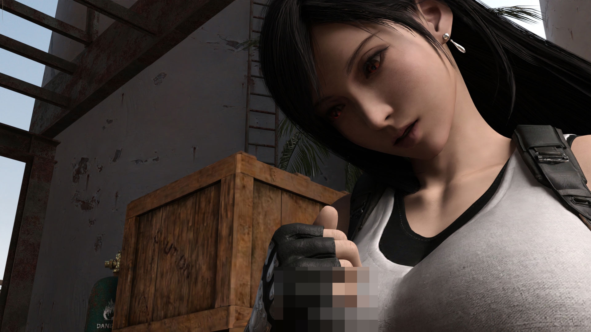 どこかで見たようなRPGの格闘女性コスプレ手コキ