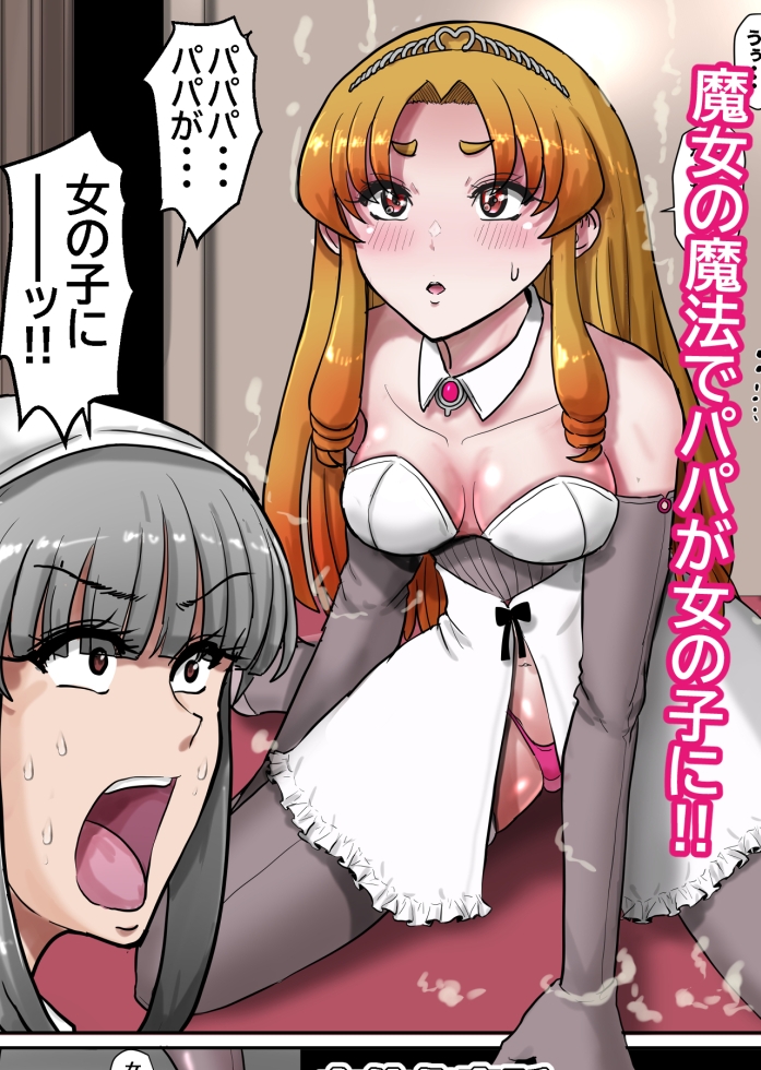 女体化童話パパデレラ～パパ好き娘は女体化パパを孕ませたい