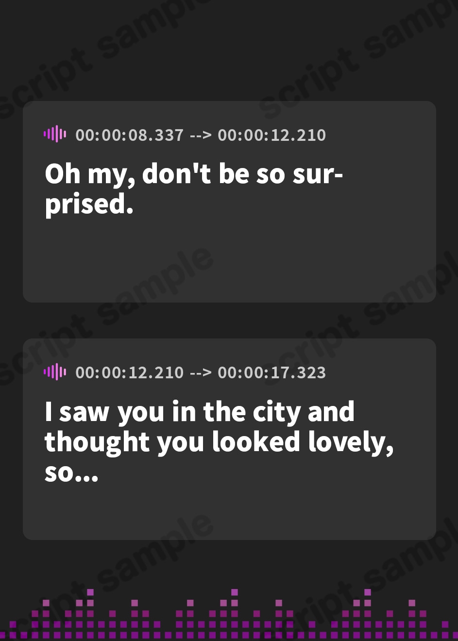 【英語版】【焦らし騎乗位&カス舐めフェラアニメ付き】低音オホ声イキ狂いサキュバスのねっとり囁き精液搾取 【Live2D & KU100バイノーラル】