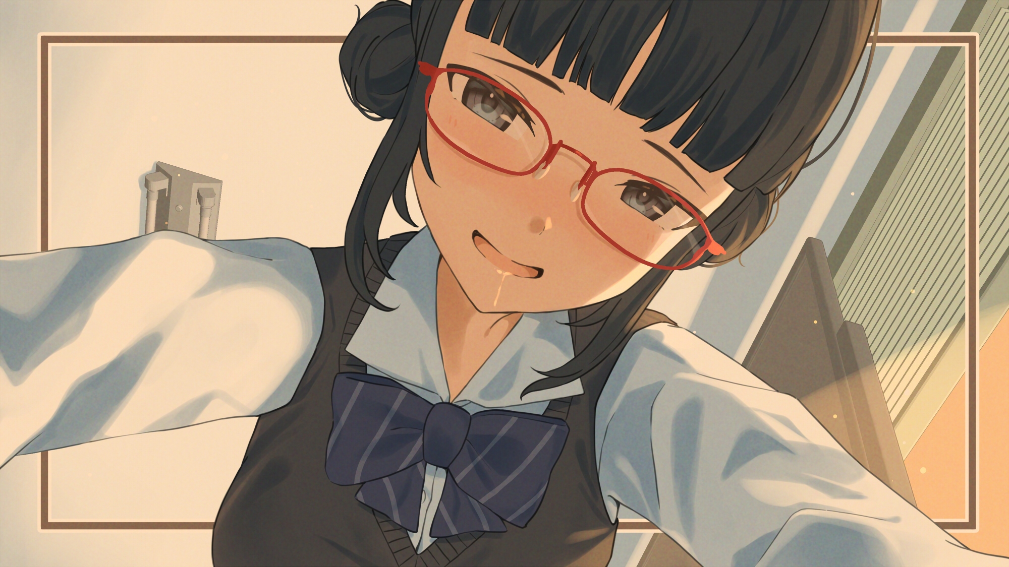 エロ(お絵描き)配信主のかくこちゃんは僕の先輩～リアルと配信で両耳ASMR!?～