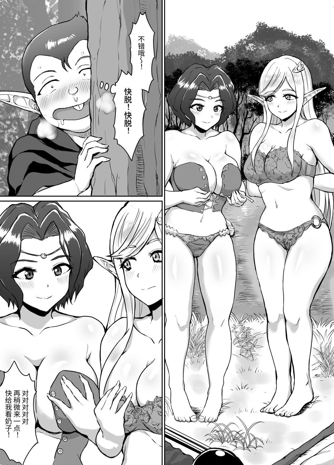【簡体中文版】スケベエルフと冒険者ギルド ～大魔導士討伐編～