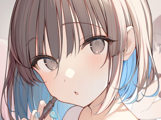 インナーカラー彼女3