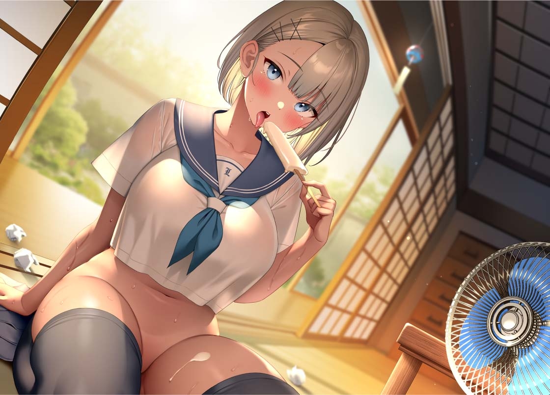 ギャルとの田舎夏休み～やる事ないし汗だく中出しセックスで孕ませちゃお～【フォーリーサウンド】