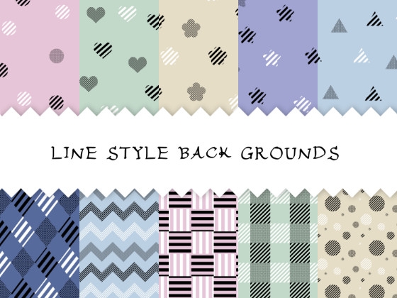 LINE STYLE BACK GROUNDS