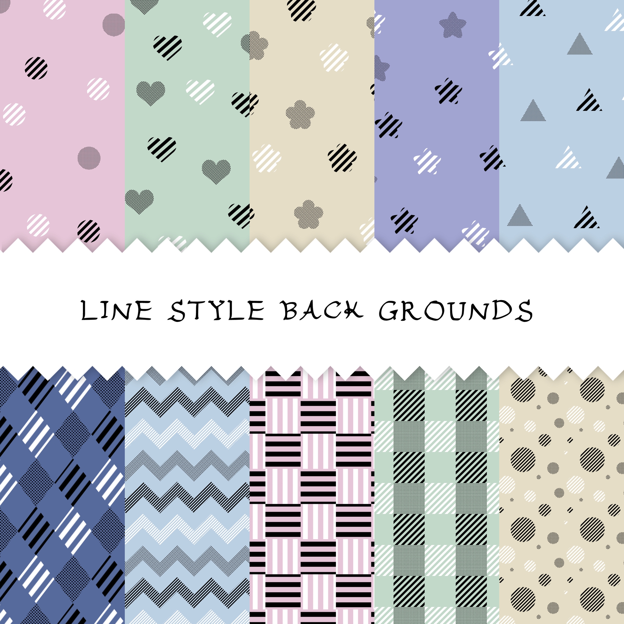 LINE STYLE BACK GROUNDS