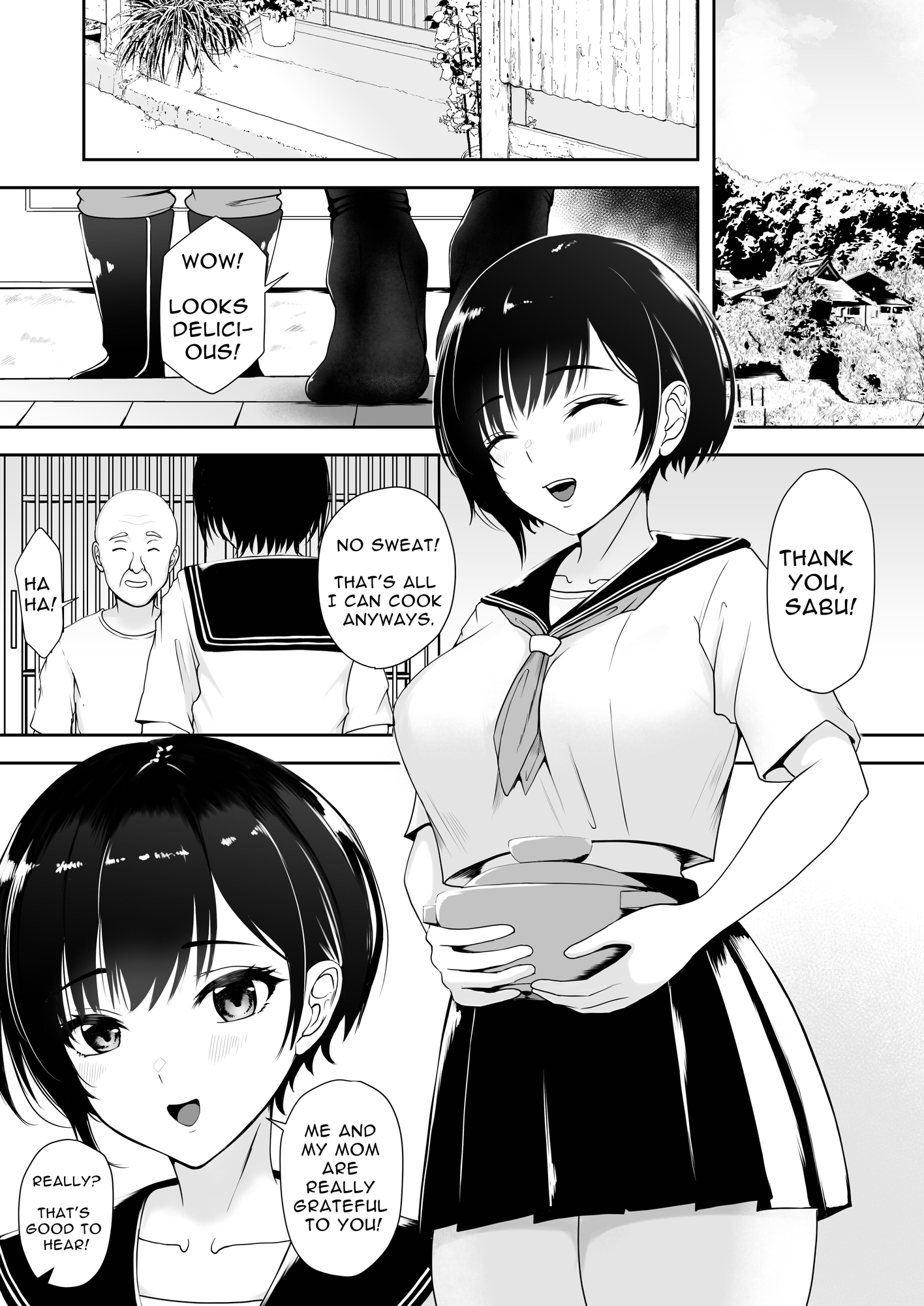 【英語版】限界集落で若い女は私だけ…