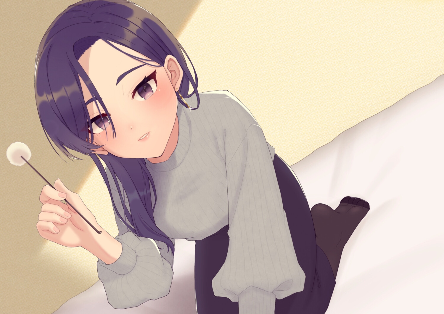 普段サバサバしている年上彼女が狂気的なほど尽くしてくれる