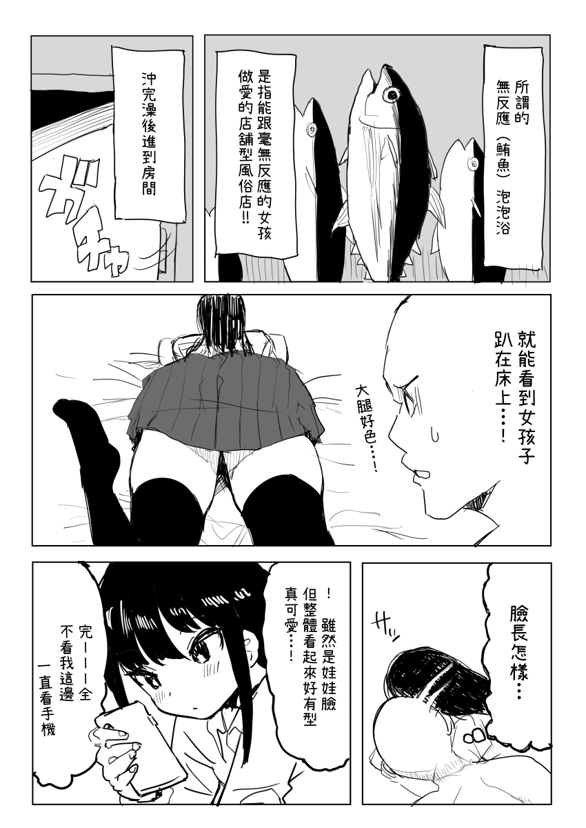 【繁体中文版】架空風俗体験レポ風漫画