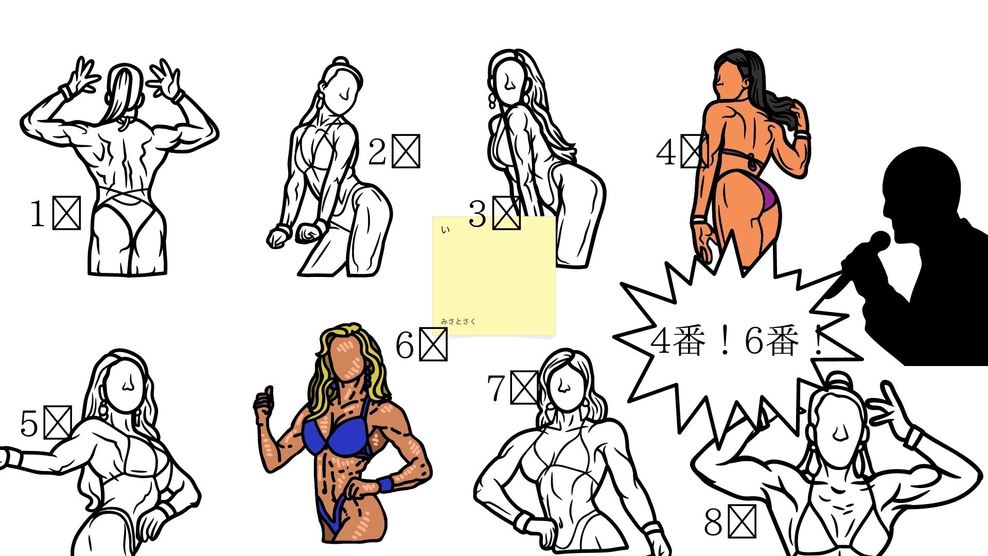 想像してください!こうなりますヨオ～ 数分後の意外な展開