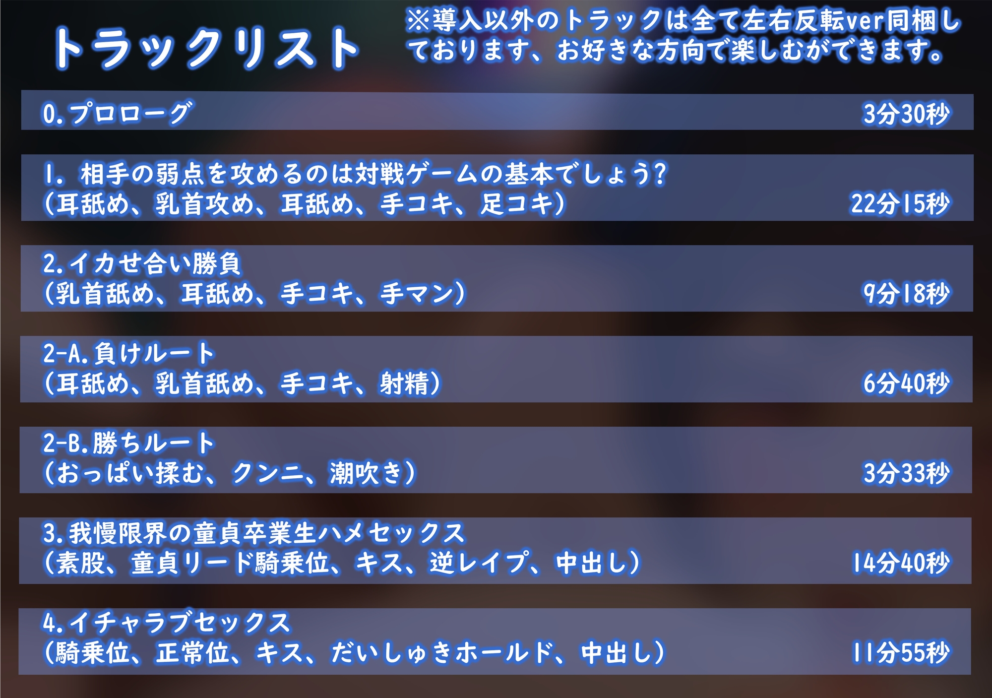 【期間限定330円】ツンデレ彼女とHな勝負する夜【KU100収録】