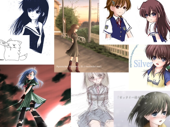 Silveredsteel&らいどないん 公開絵全部パック vol.01 (2021年-2022年)