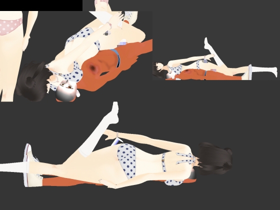 水着のお姉さんとボクは?