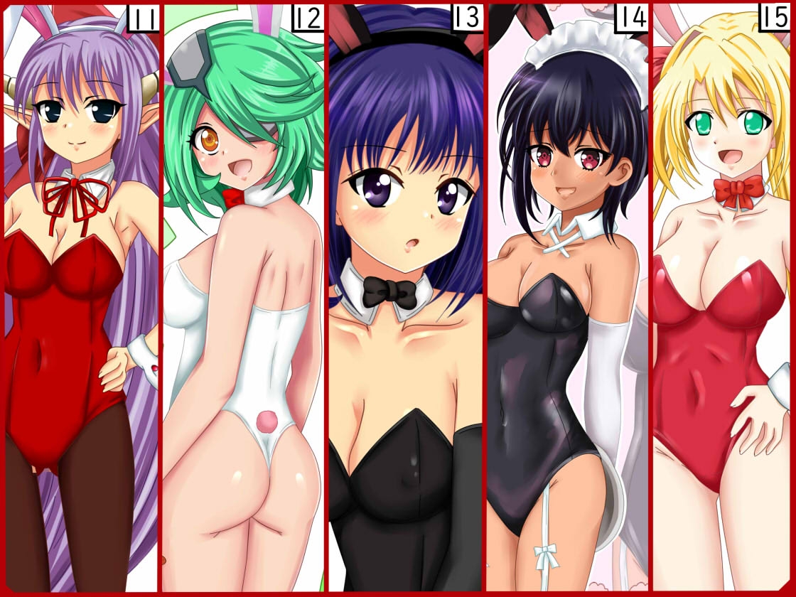 【フェチコレVol.7】 美少女バニーガール50(コレ)クション