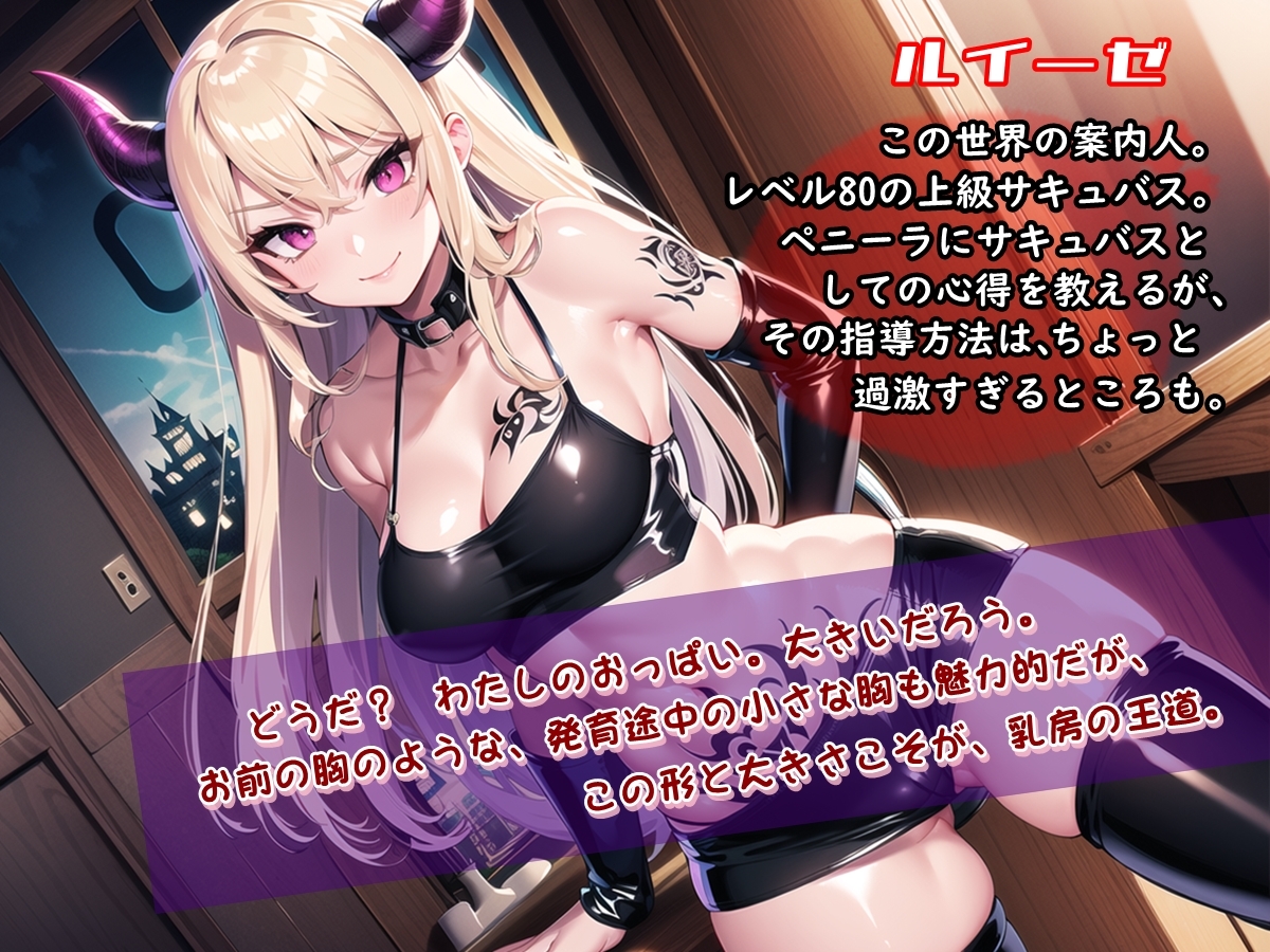 異世界に転生したら、レベル0のロリ淫魔になっていた件