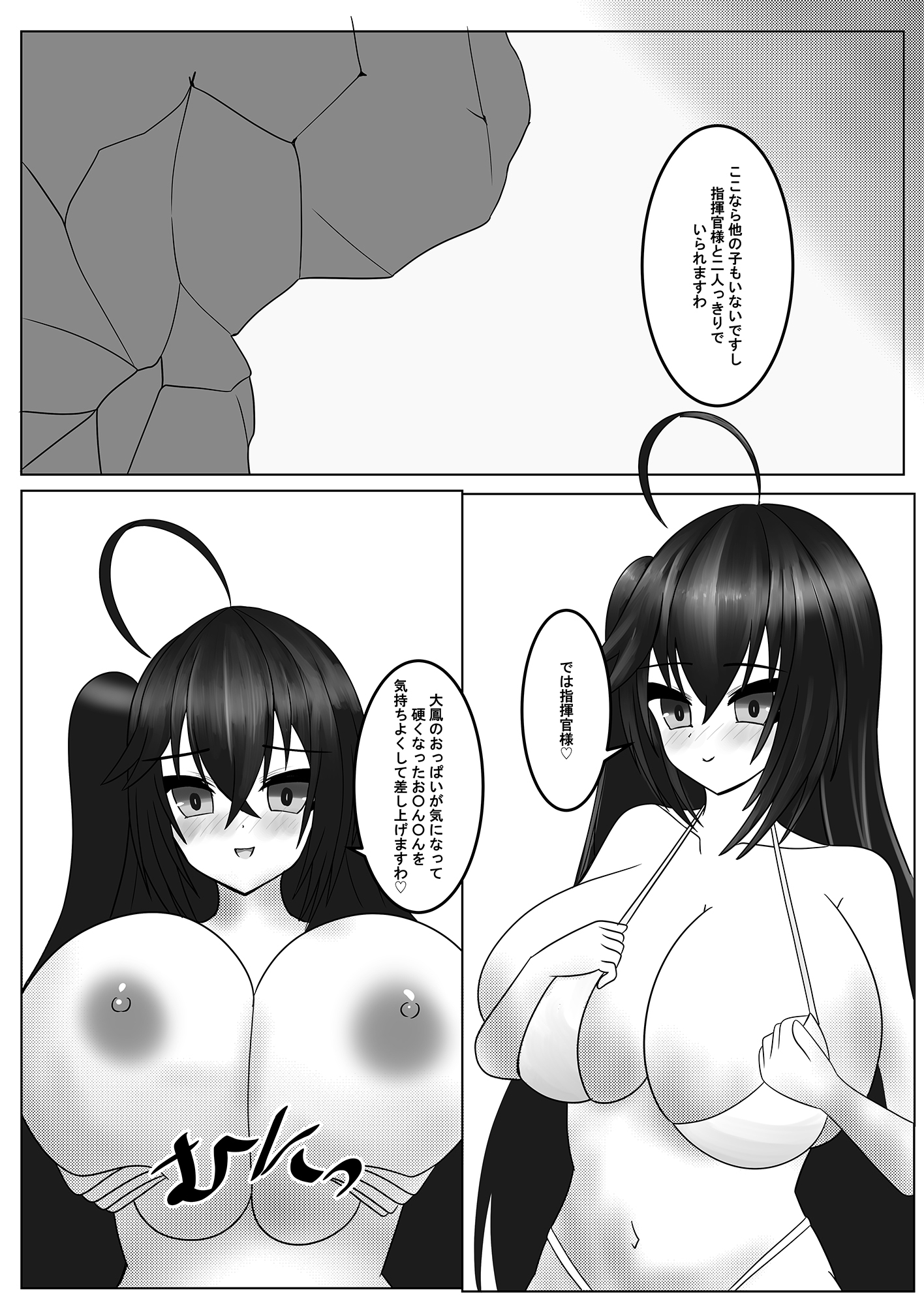 水着大鳳とHする本!