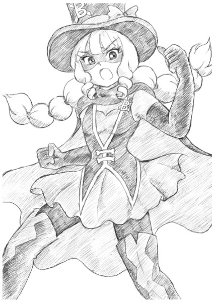 可愛くて凛々しい 推しキュアたちを描いてみたwithリョナ