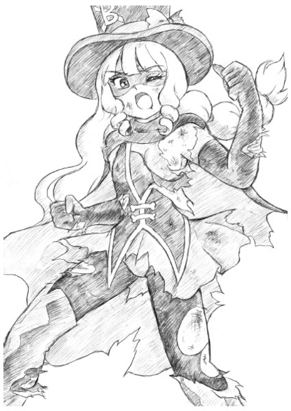 可愛くて凛々しい 推しキュアたちを描いてみたwithリョナ