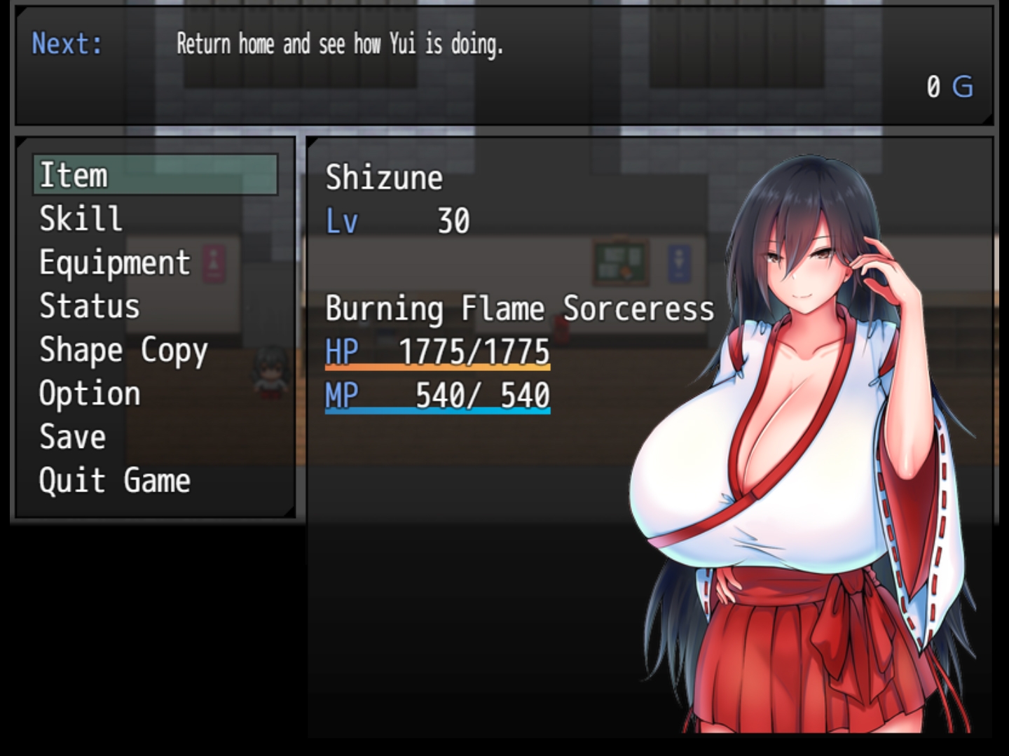 [ENG TL Patch] Shizune, Priestess of Red Flames ~Tales of Mother-Daughter Titty Purification~