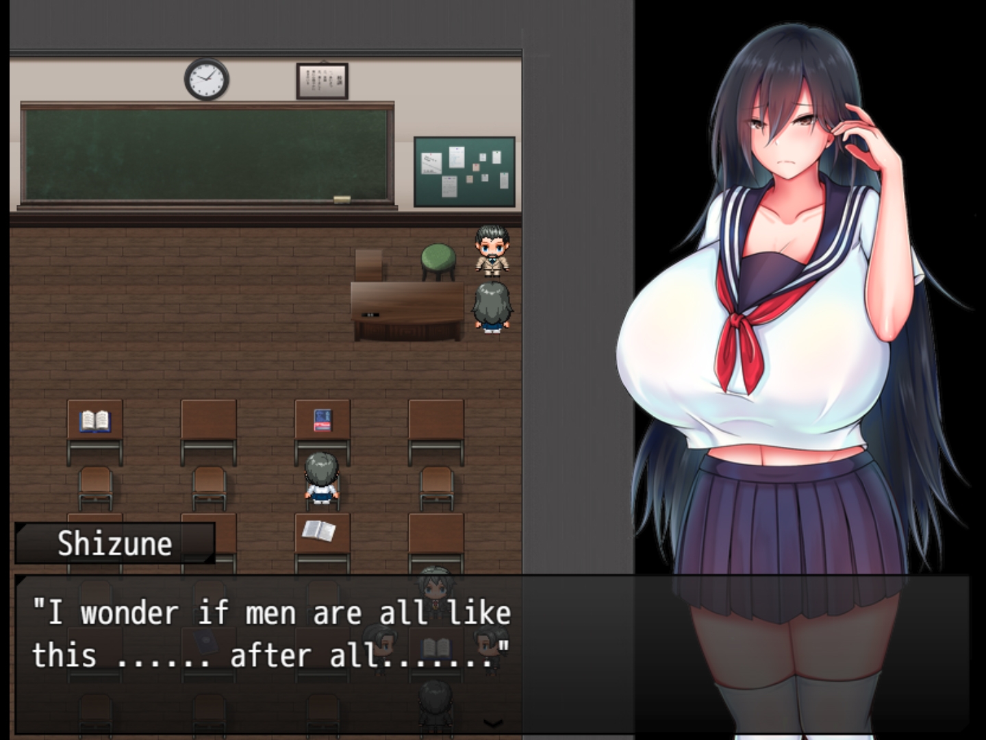 [ENG TL Patch] Shizune, Priestess of Red Flames ~Tales of Mother-Daughter Titty Purification~